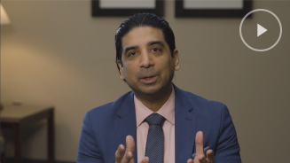 A video of Dr. Amar Majjhoo discussing maintaining remission with ENBREL monotherapy.